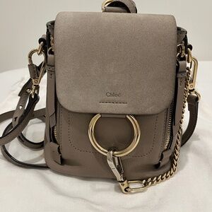 Chloe mini Faye backpack